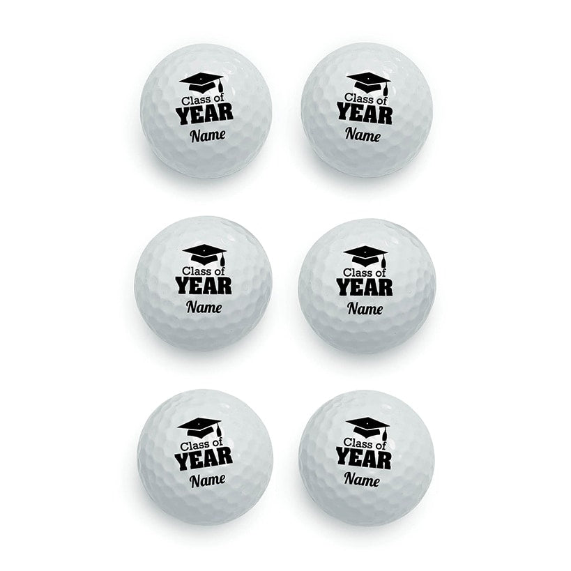 Personalized Name Golf Balls Set of 6