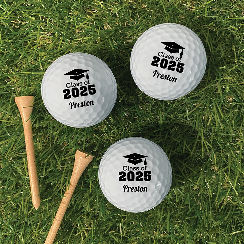 Personalized Name Golf Balls Set of 6
