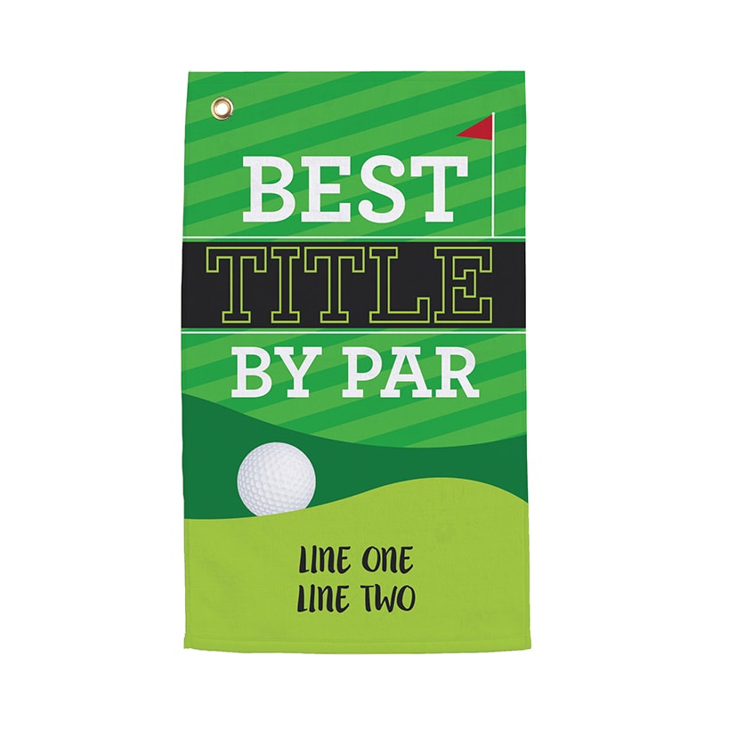 Personalized Golf Towel for Golf Bag