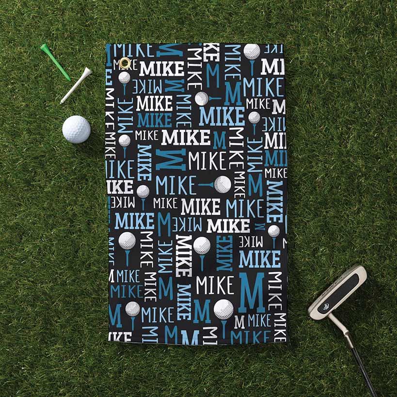 Personalized Golf Towel for Golf Bag