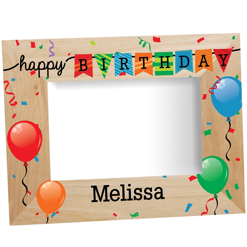 Personalized Happy Birthday Picture Frame
