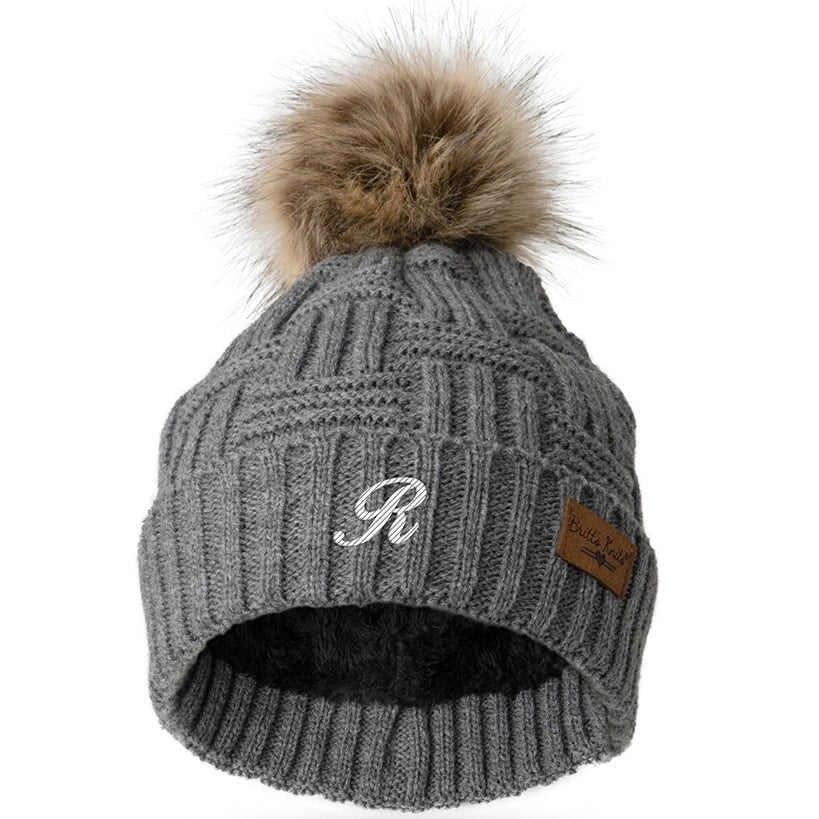 Personalized Initial Adult Knit Hat