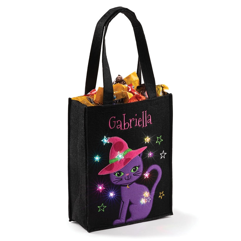 Personalized LED Halloween Treat Bag