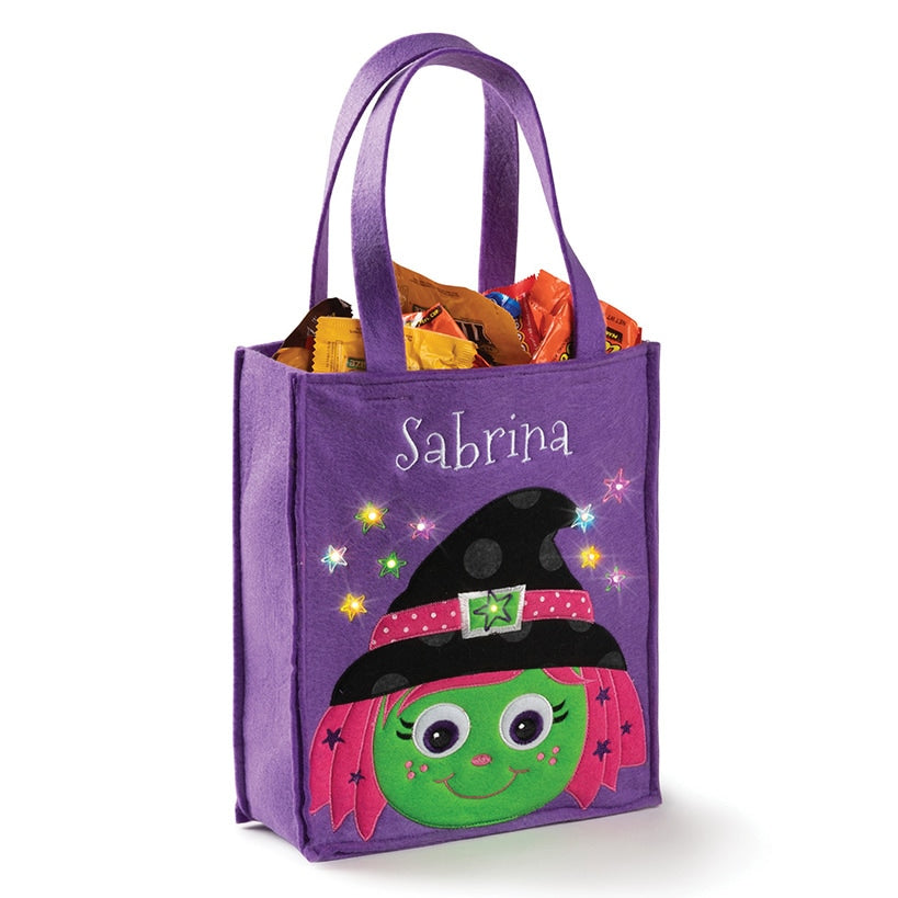 Personalized LED Halloween Treat Bag