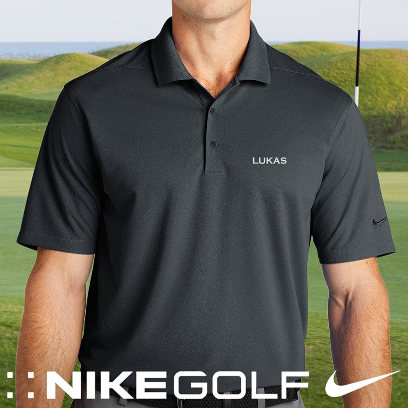 Personalized Nike Dri-FIT Golf Polo Shirt