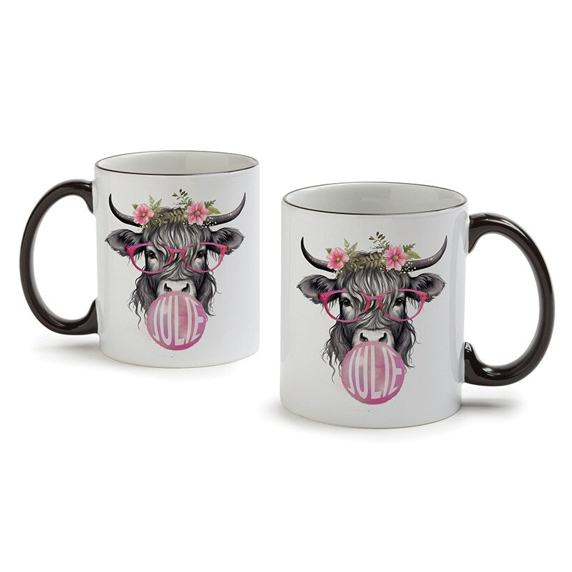 Personalized Novelty Zoo Animal Coffee Mug