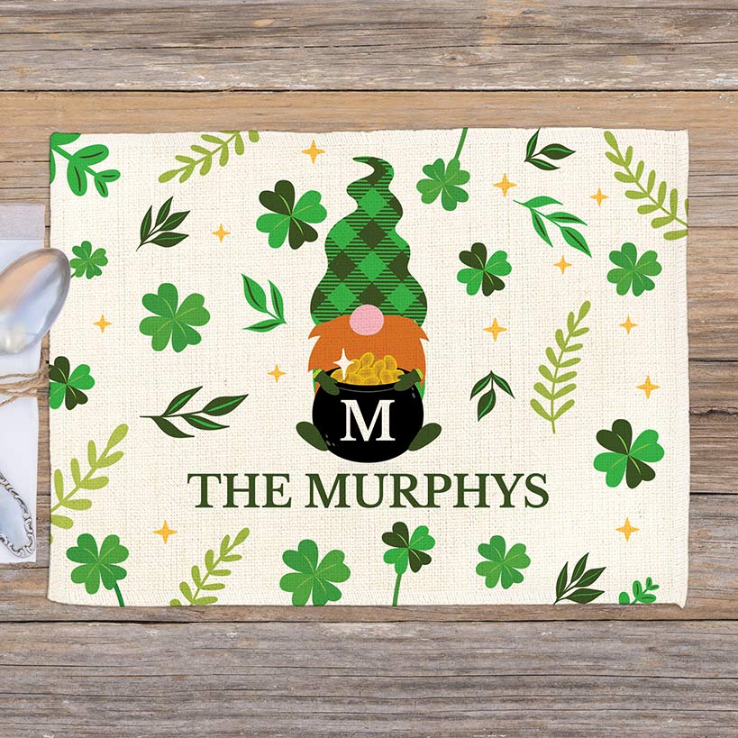 Personalized Spring Placemats