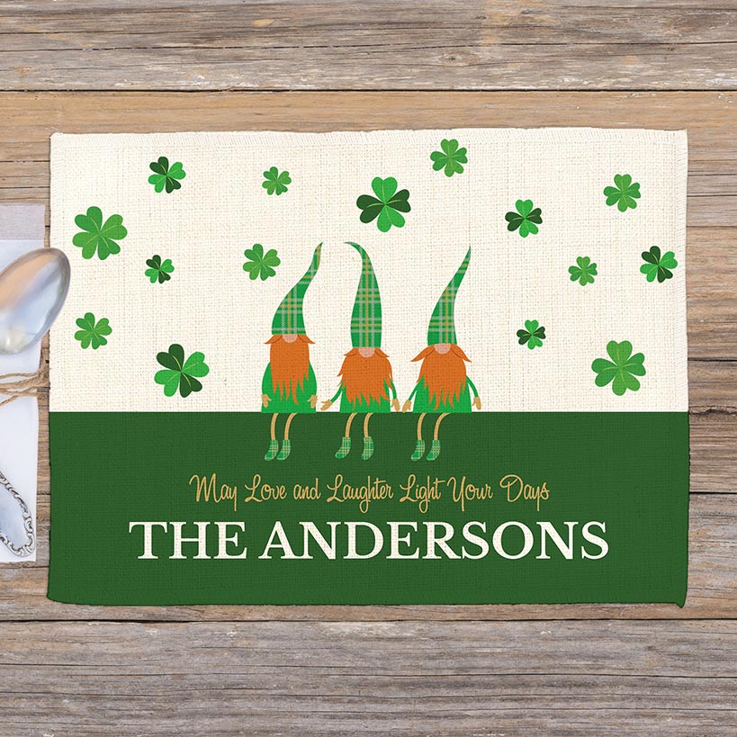 Personalized Spring Placemats