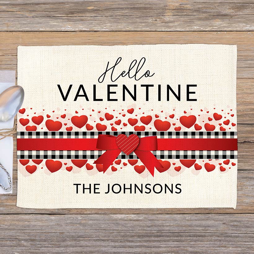 Personalized Spring Placemats