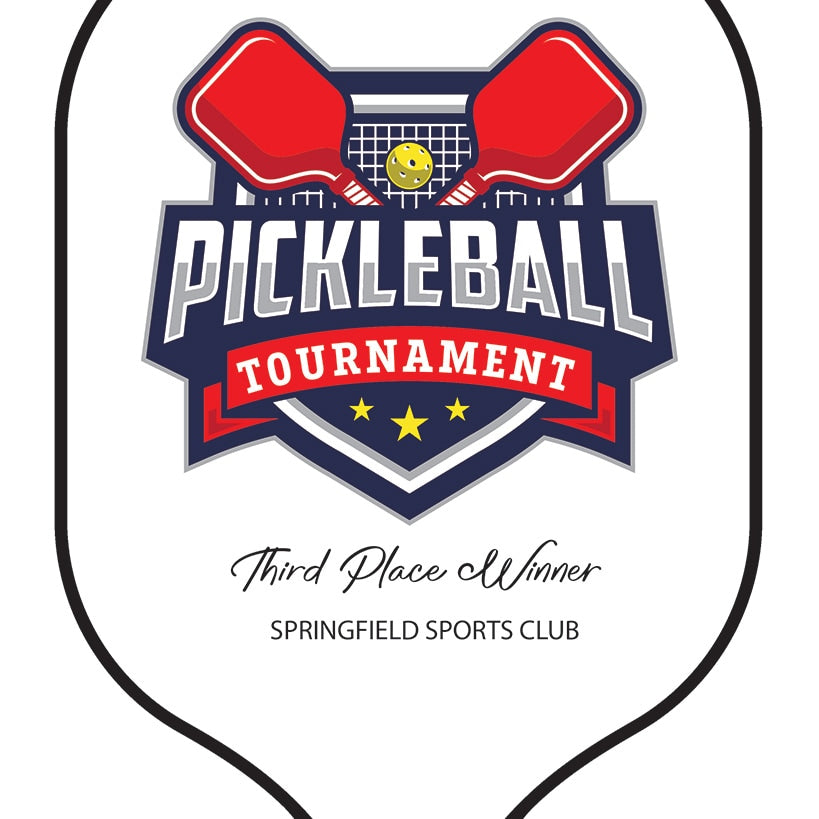 Personalized Pickleball Paddle Tournament