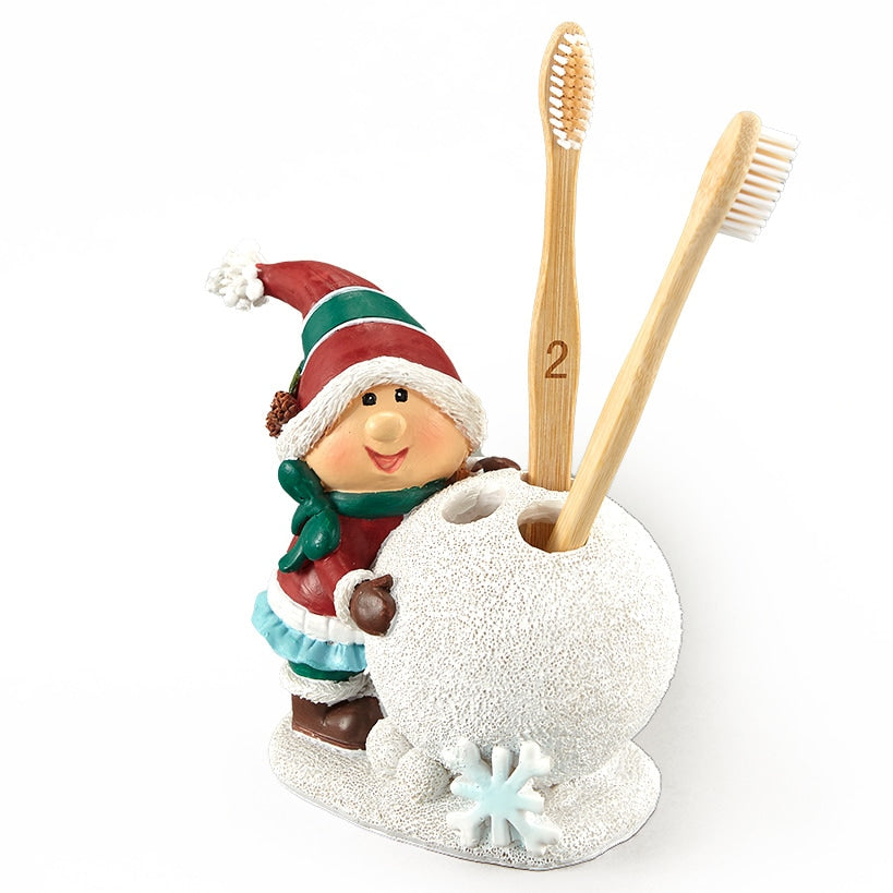 Petunia and Gnorme Winter Fun Bathroom Accessories