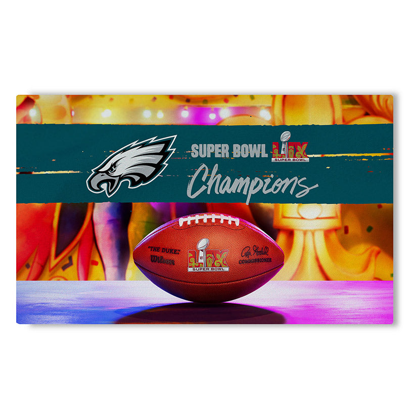 Philadelphia Eagles NFL 2025 Super Bowl LIX Parade Washable Rug