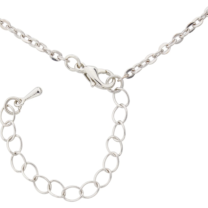 Cat Eye Stone Pink Pendant Necklace