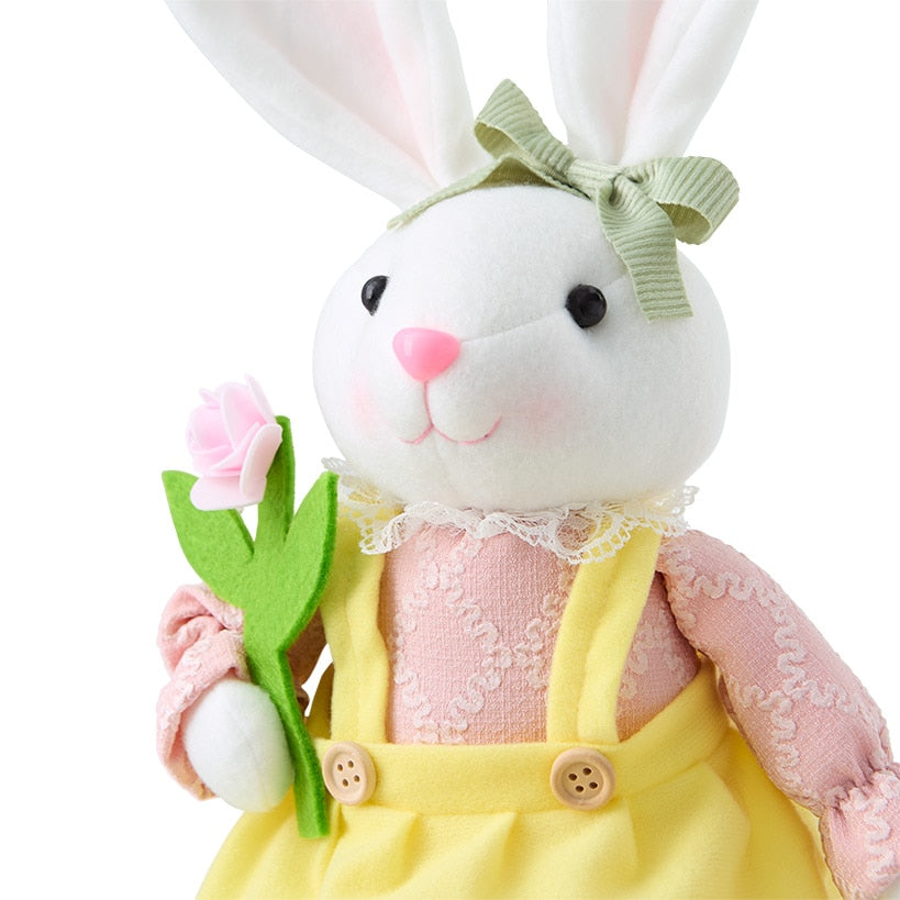Easter Country Bunnies, Decorative Carrot Garland, or Carrot Wreath