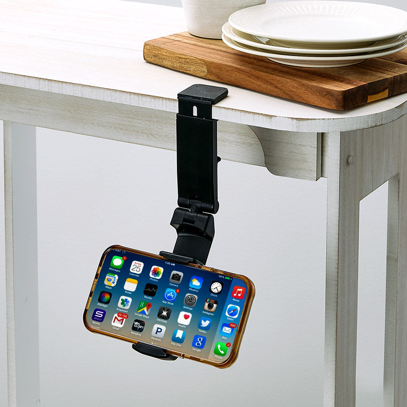 Airplane Travel Phone Holder Mount Portable With 360 Degree Rotation