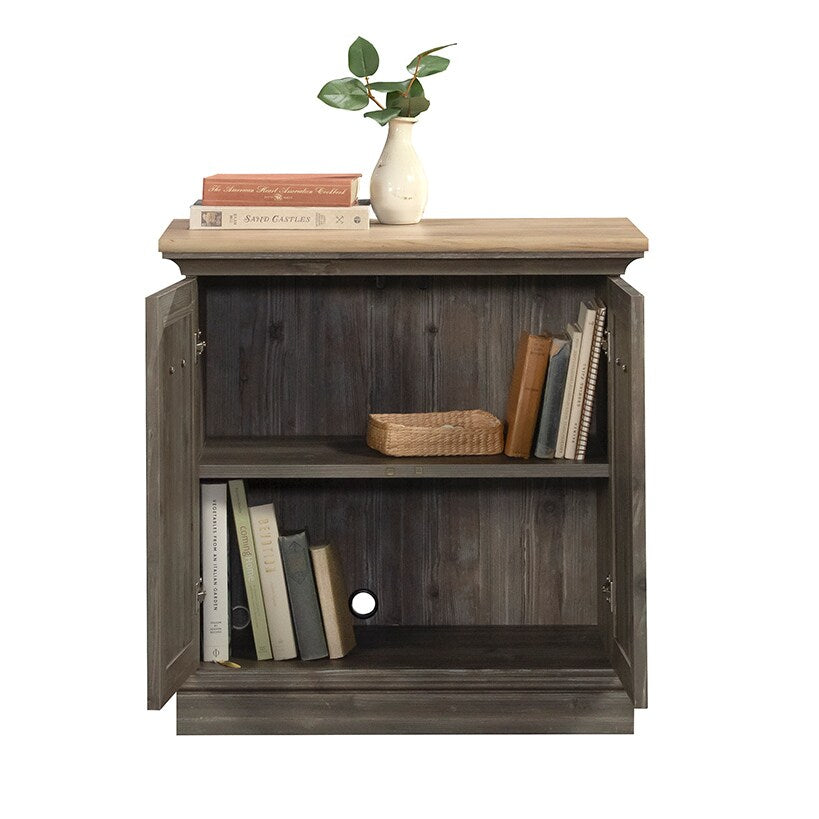 Printer Stand with Storage in Pebble Pine