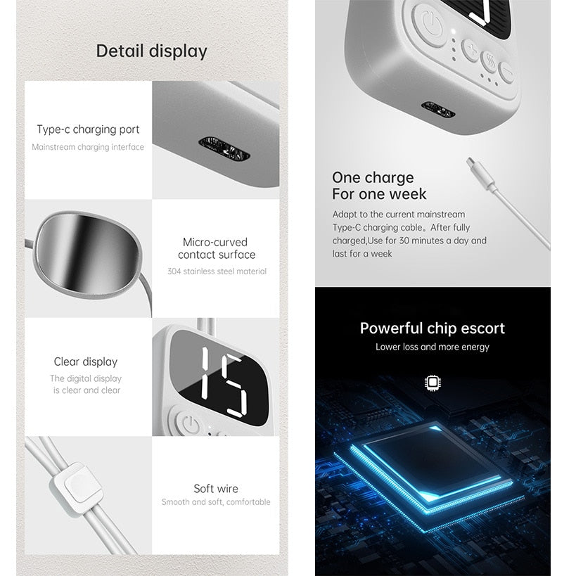 Prospera Hands-Free Heated EMS Neck Massager