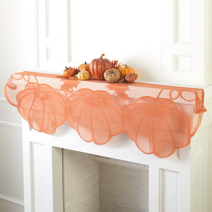 Pumpkin Mantel Scarf