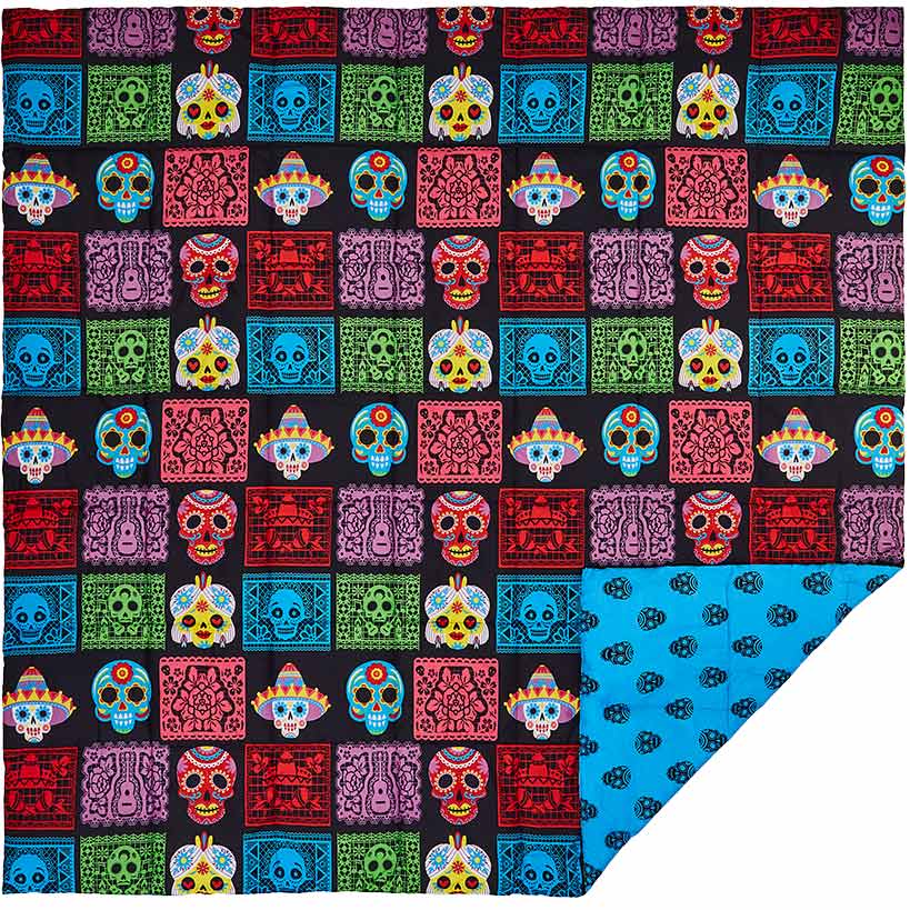 El Dia de los Muertos Complete Comforter Set with Sheets