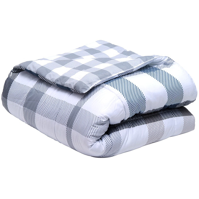 Humboldt Plaid Complete Comforter Set with Sheets
