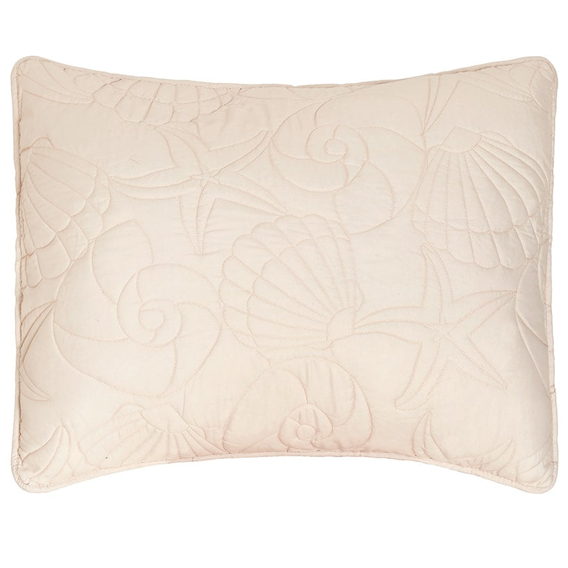 Quilted Shell Bedspread Ensemble
