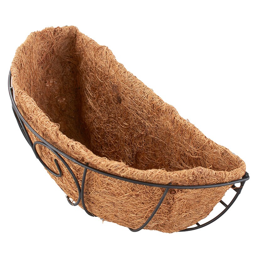 Double-Sided Coir Railing Planters