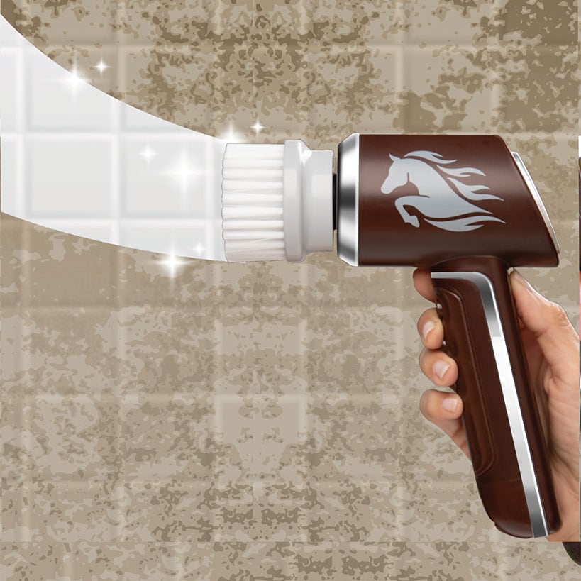 Ruby® Horsepower™ Handheld Cordless Rechargeable Power Scrubber