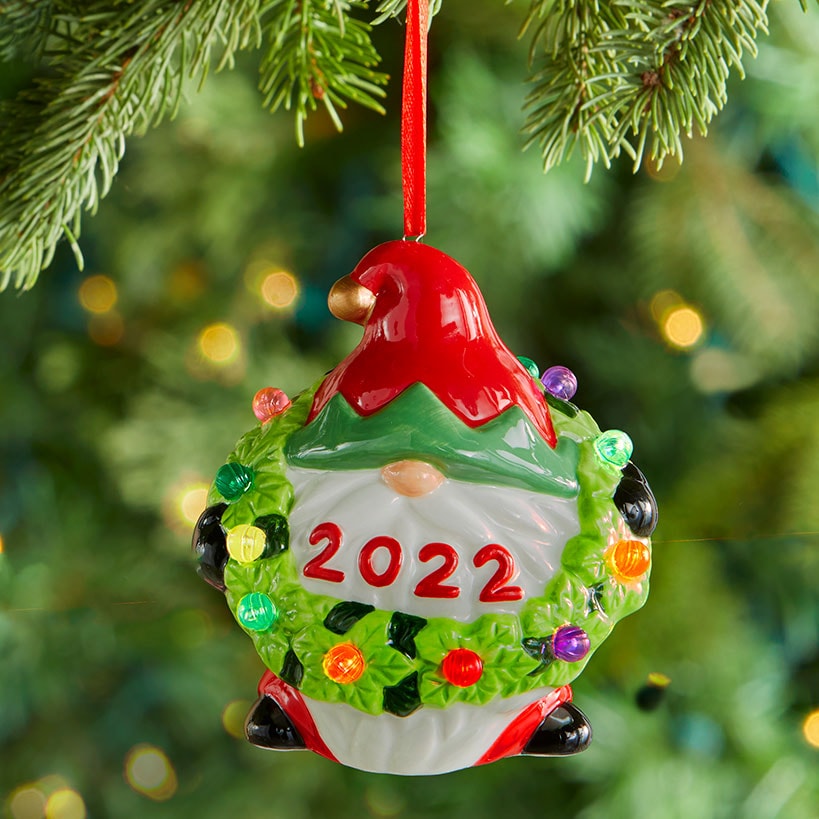 Commemorative Lighted Holiday Ornaments