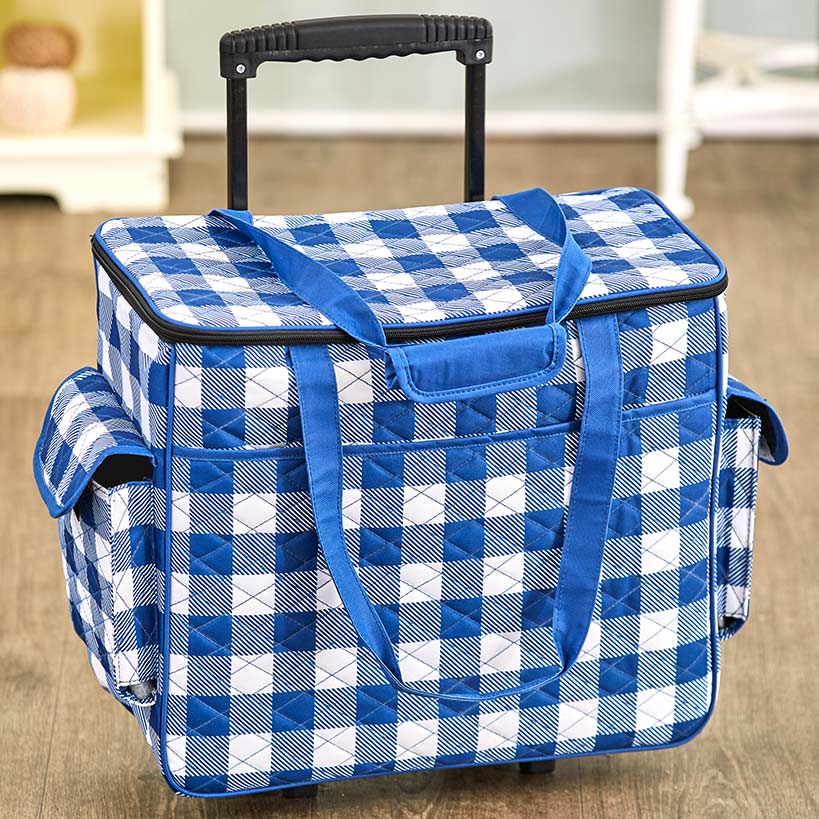 Rolling Sewing Machine Storage and Transport Tote