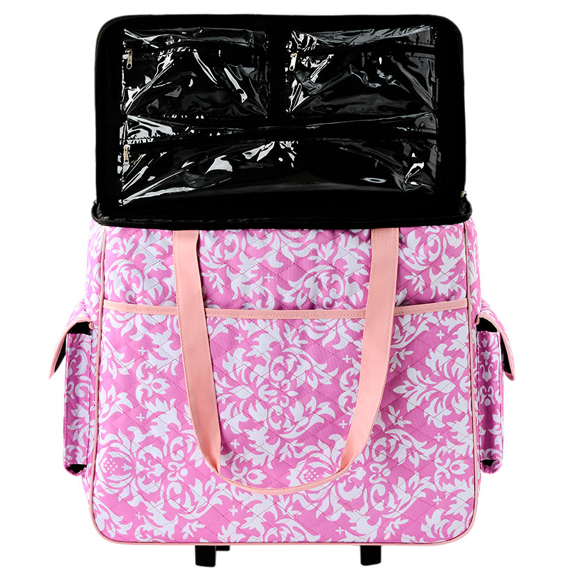 Rolling Sewing Machine Storage and Transport Tote