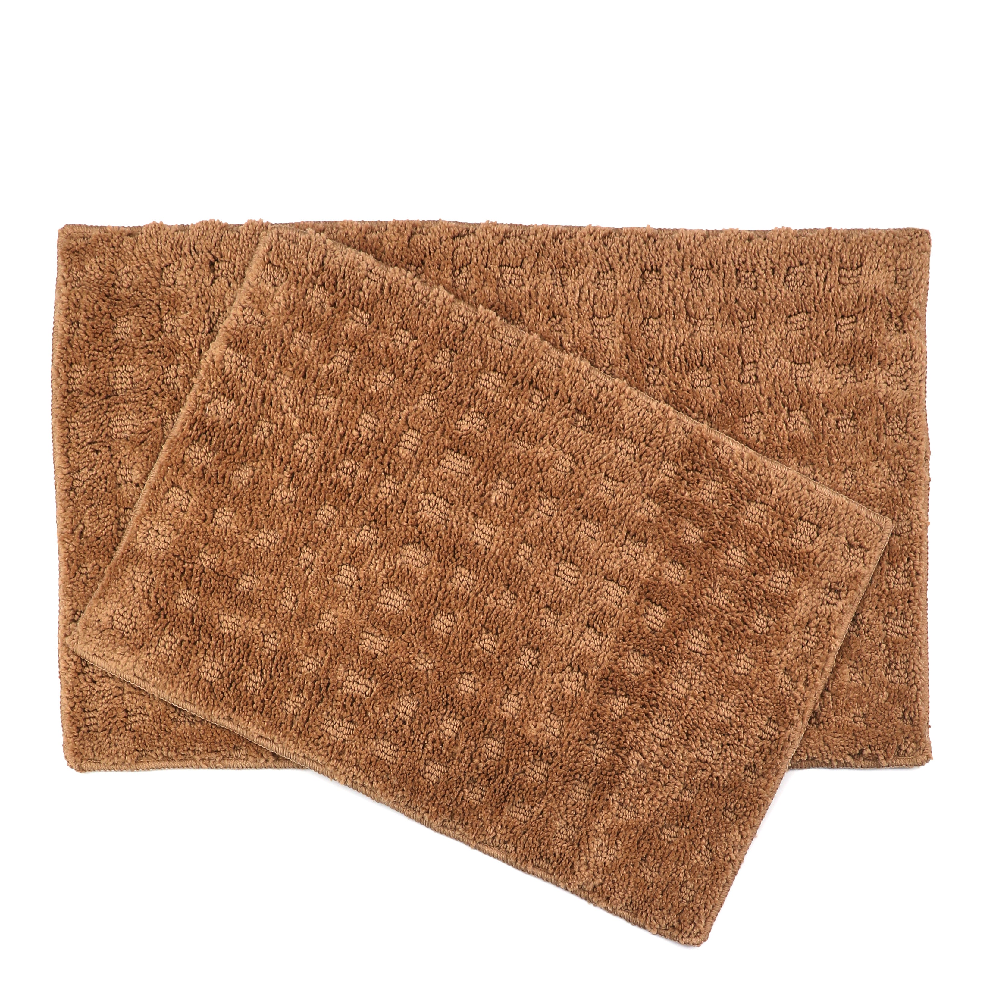 Homewear Soft Sensations Waffle Bath Set with Non-Skid Backing, 2-Pc.