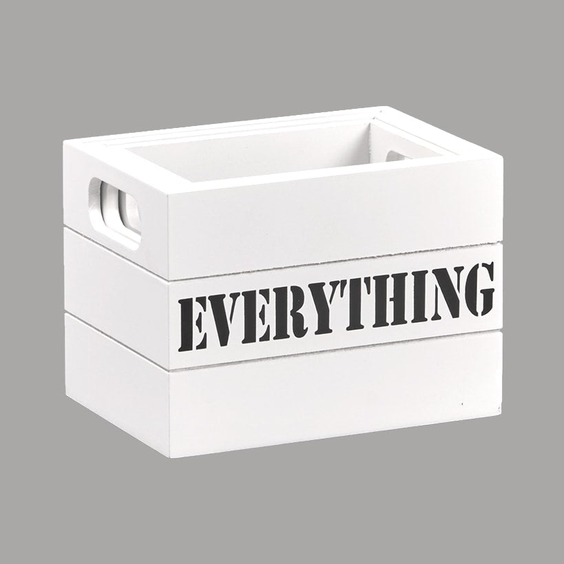 Set of 3 Desktop Organizer Crates