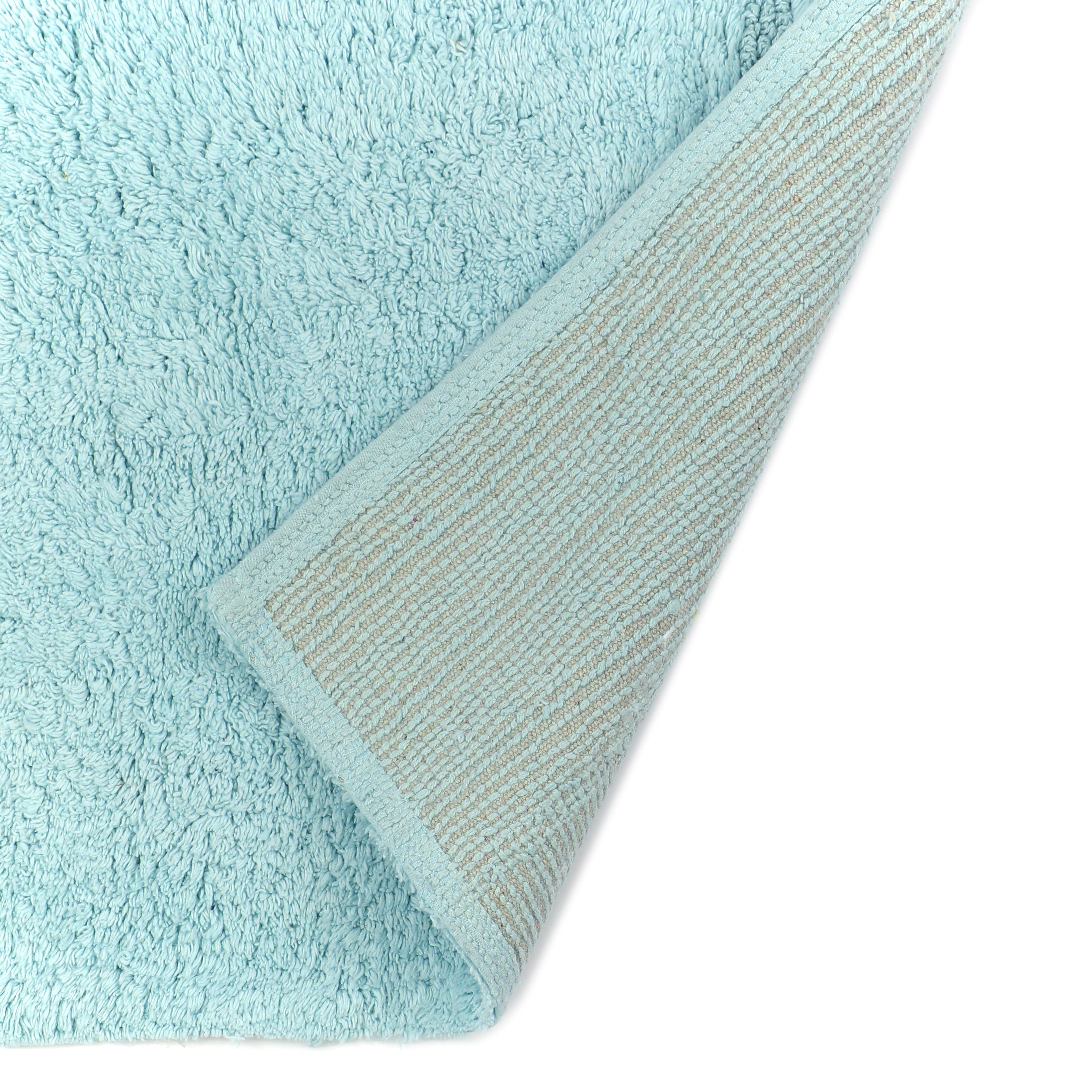Homewear Sanibel End Border Cotton Bath Rug Set 2-Pc.