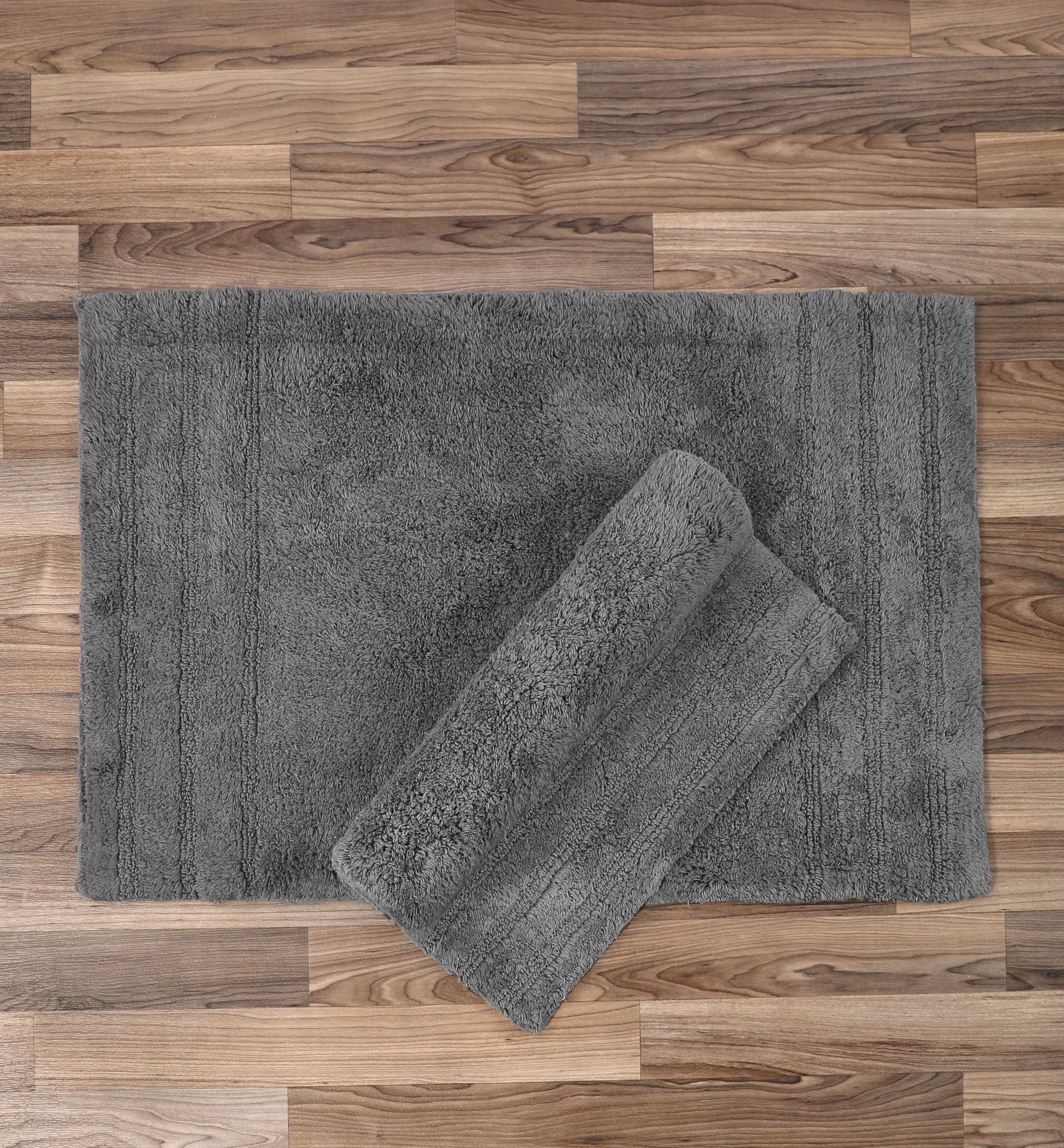 Homewear Sanibel End Border Cotton Bath Rug Set 2-Pc.