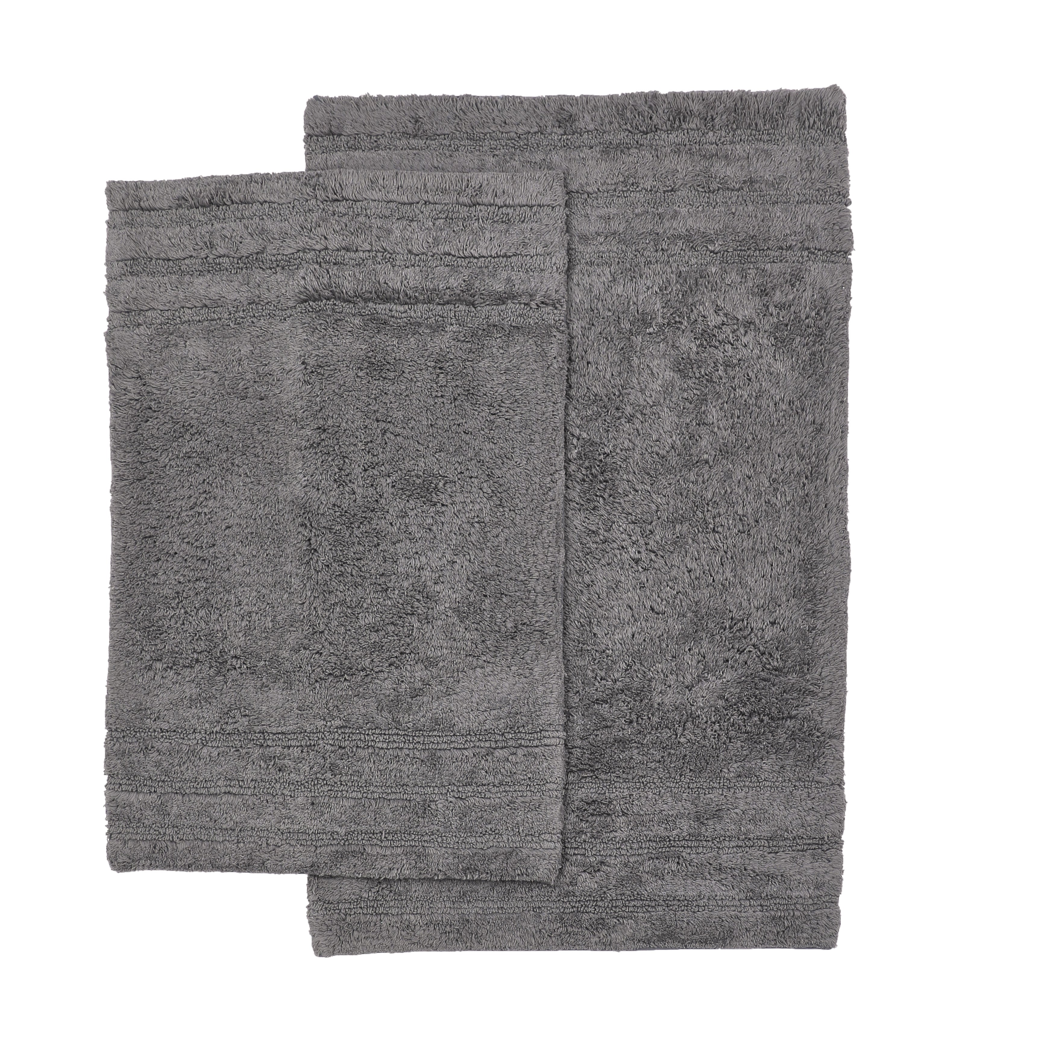 Homewear Sanibel End Border Cotton Bath Rug Set 2-Pc.