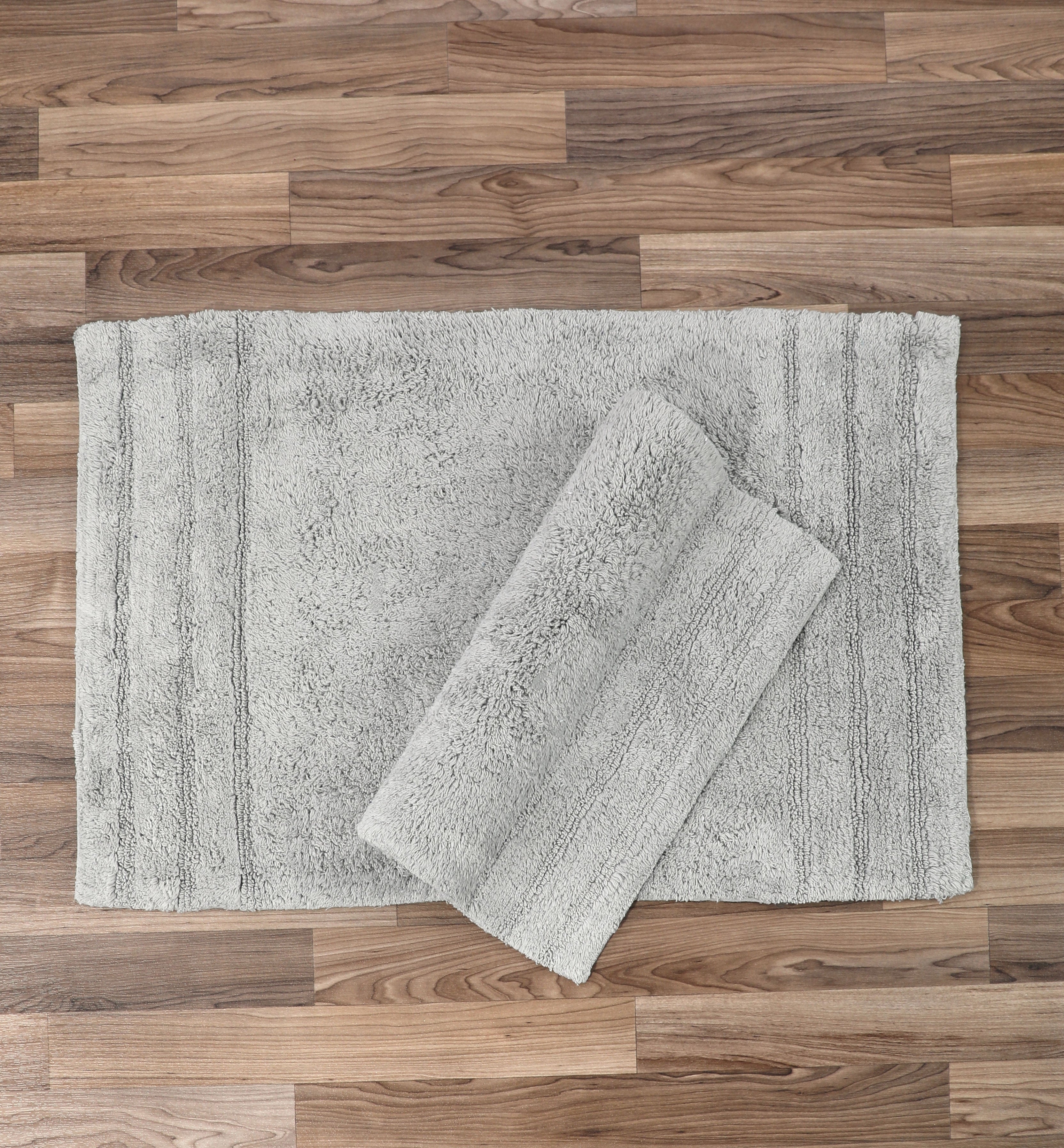 Homewear Sanibel End Border Cotton Bath Rug Set 2-Pc.