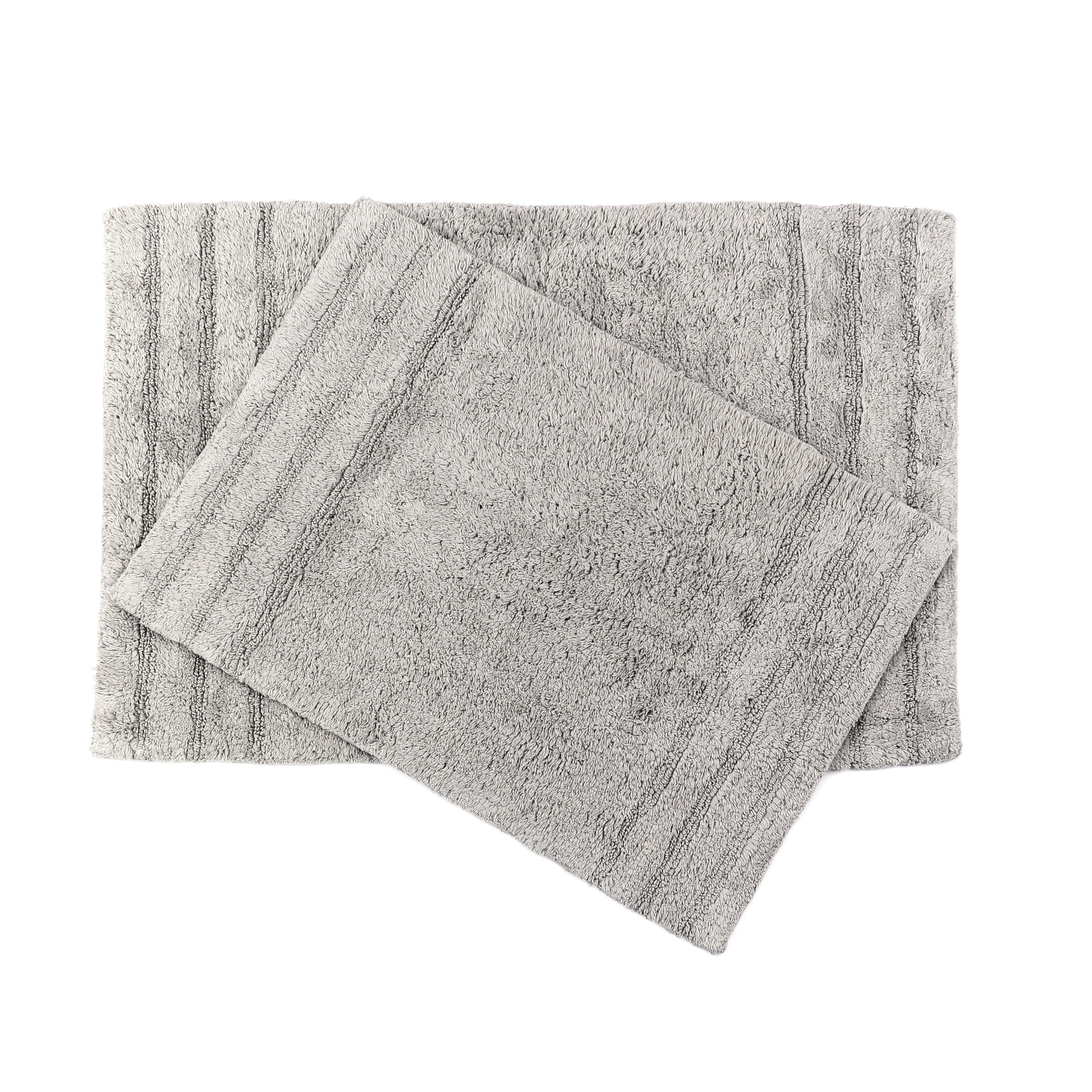 Homewear Sanibel End Border Cotton Bath Rug Set 2-Pc.