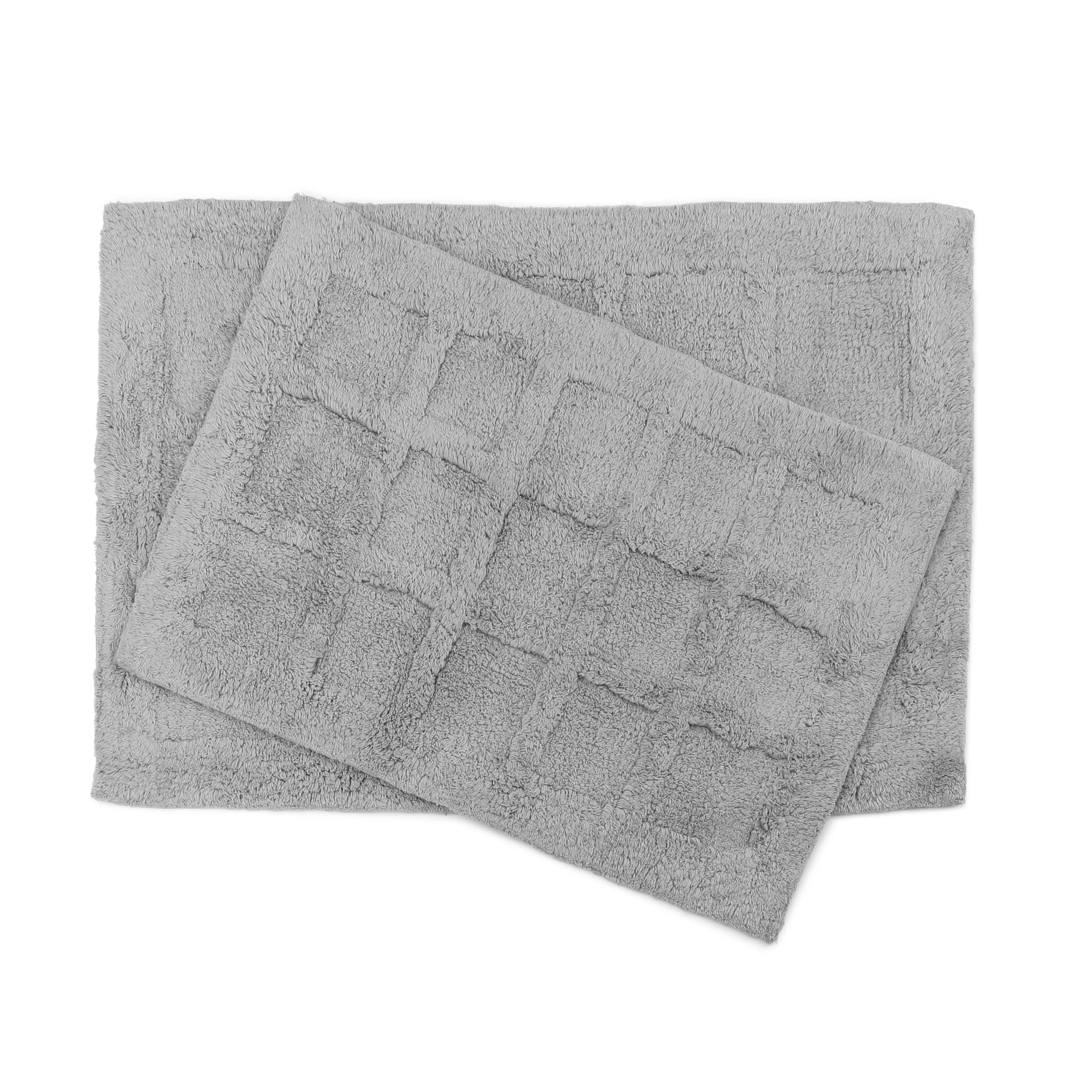 Homewear Sanibel Windowpane Bath Rug Set, 2-Pc.