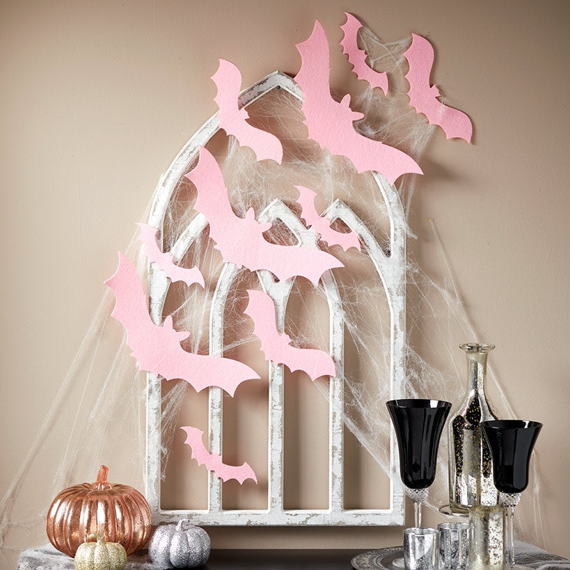 Set of 10 Pink Bats