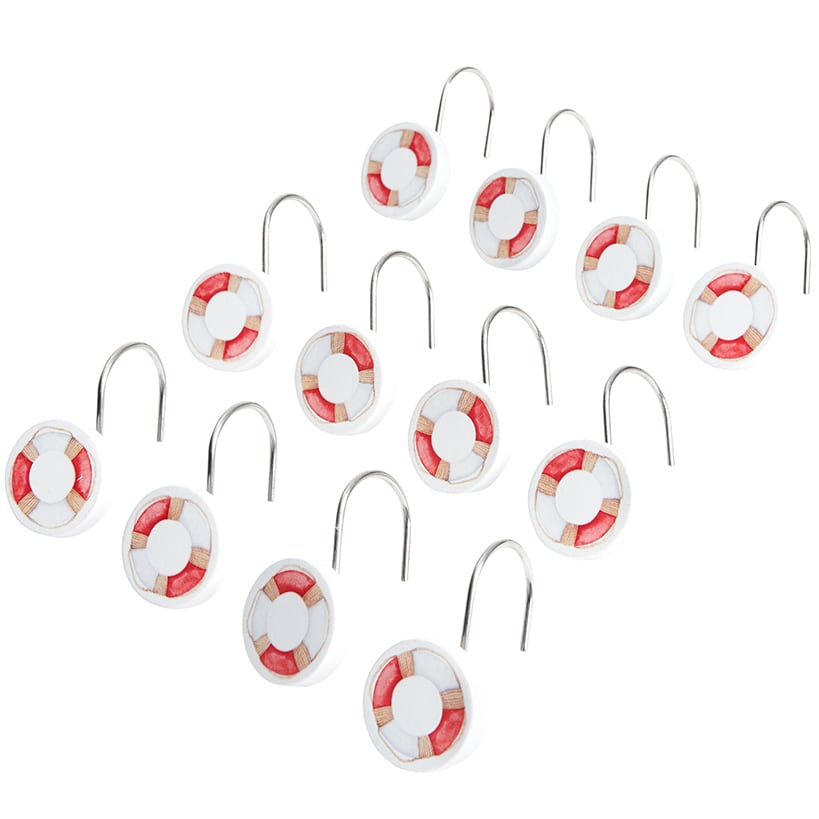 Life Love Lake Shower Curtain, Bath Rug, Hand Towels, Valance or Hooks