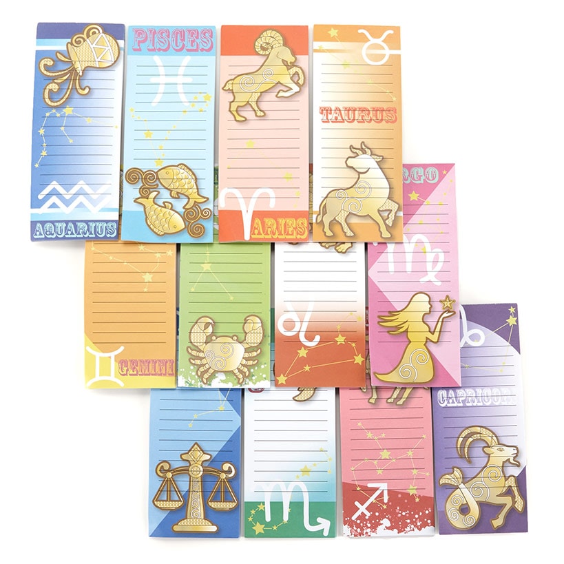 Sets of 12 Magnetic List Pads