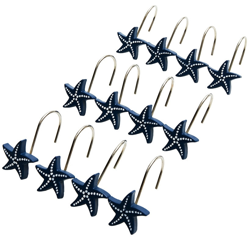 Niko Bath Collection, Shower Curtain, Hooks, Valance, Hand Towels, and Rug