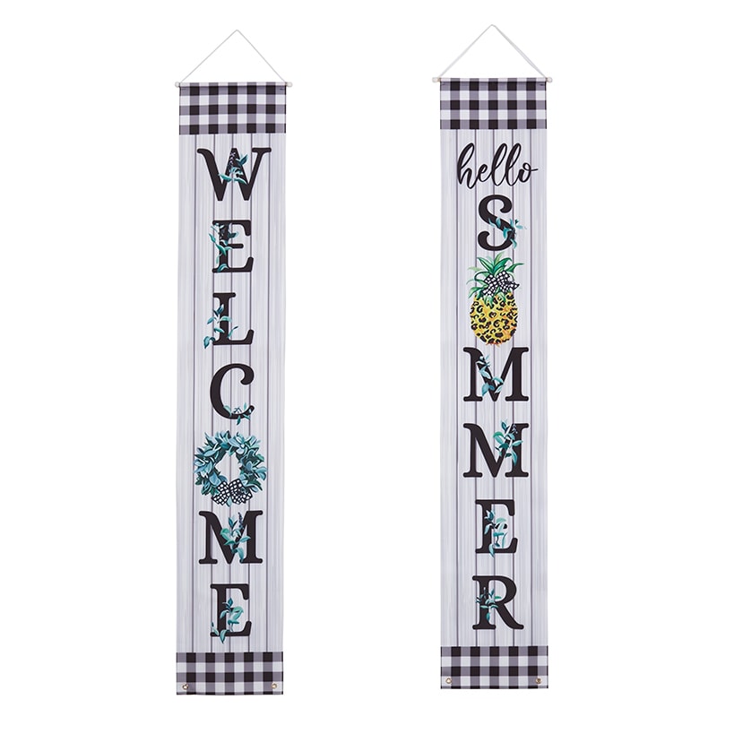 Hello Summer Porch Decor