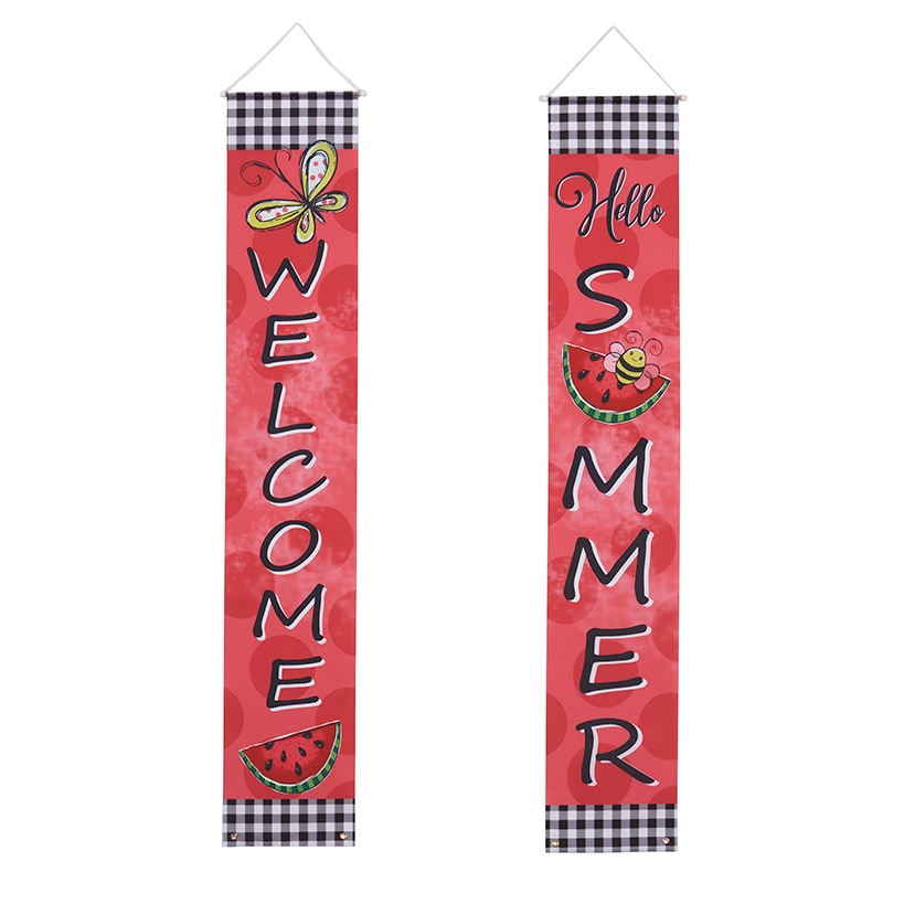 Hello Summer Porch Decor