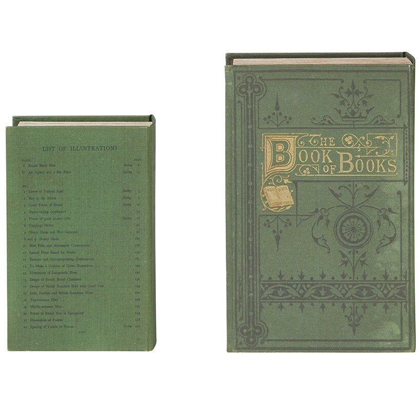 Set of 2 Book Boxes