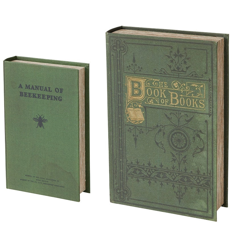 Set of 2 Book Boxes