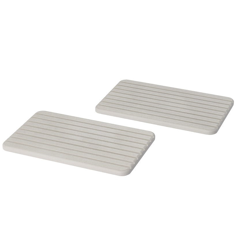 Stone Drying Mats for Kitchen Countertop - Set of 2