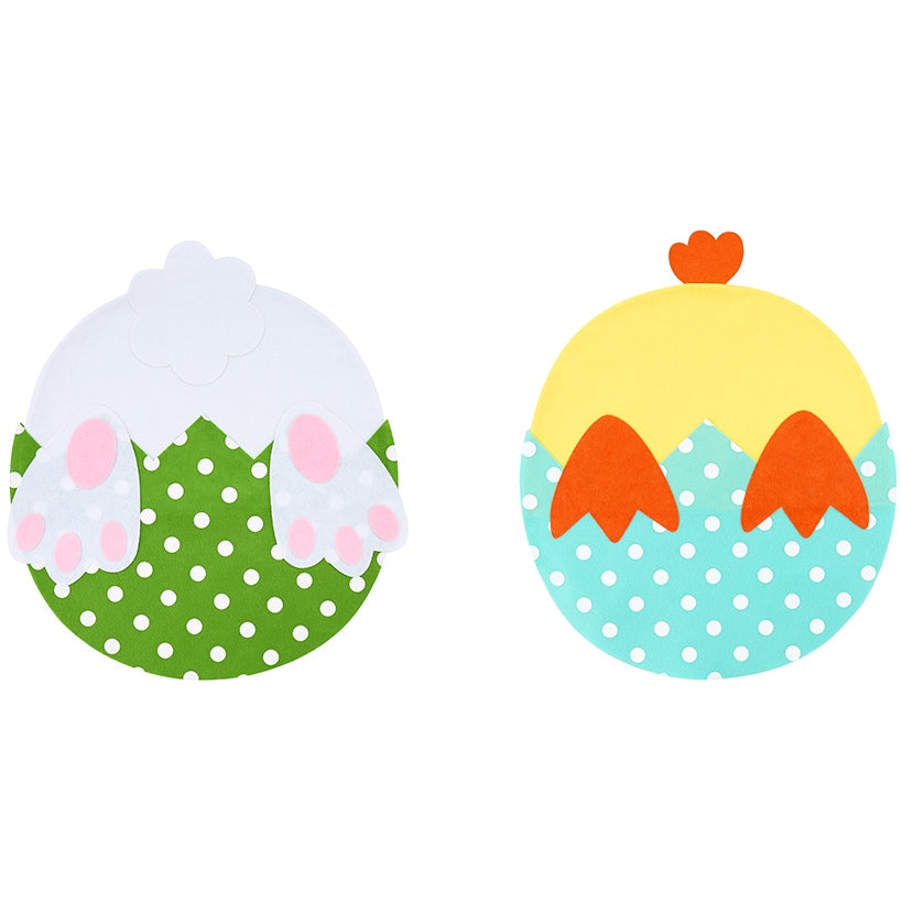 Easter Decorative Dining Chair Covers Set of 2