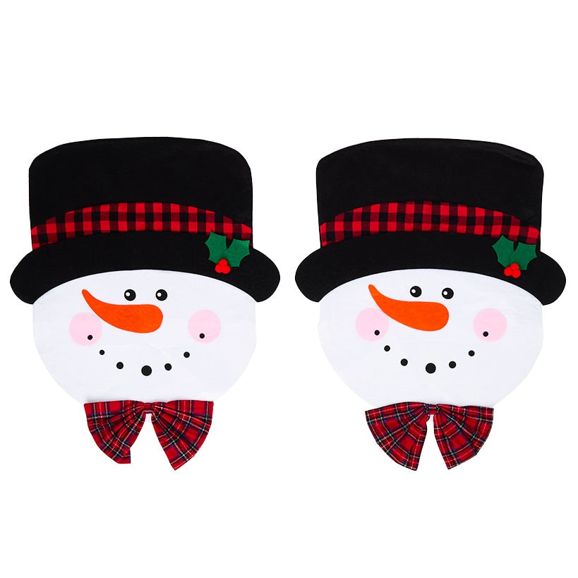 Christmas Dining Chair Covers Set of 2