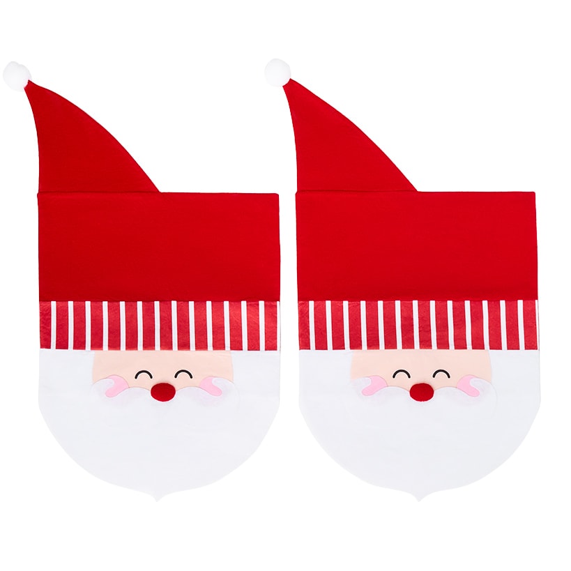 Christmas Dining Chair Covers Set of 2